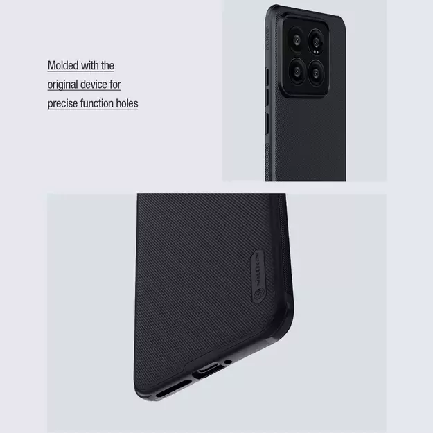 Nillkin Super Frosted Shield Pro Magnetic Case for Xiaomi 14 - black 4