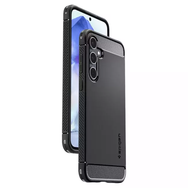 Spigen Rugged Armor Case for Samsung Galaxy A55 5G - Matte Black 8
