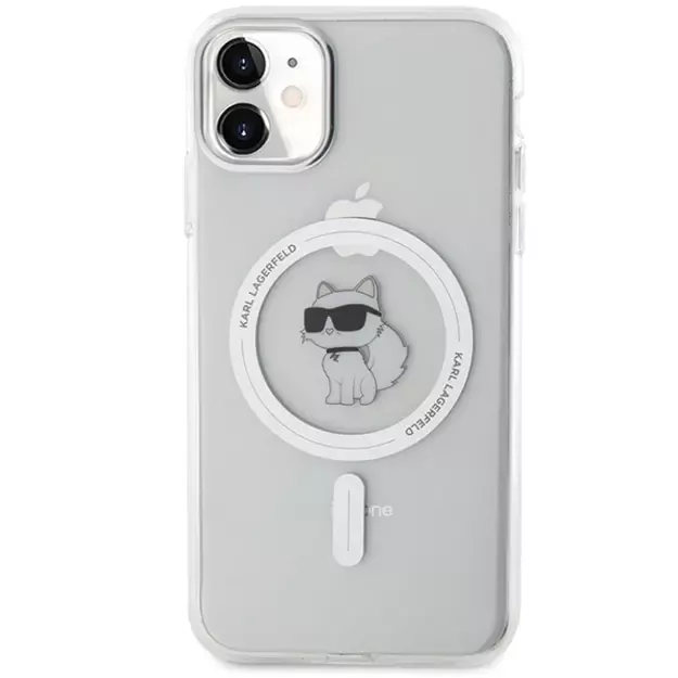 Karl Lagerfeld IML Choupette MagSafe case for iPhone 11 / Xr - transparent 12