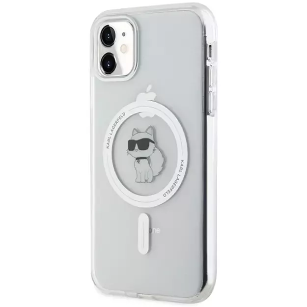 Karl Lagerfeld IML Choupette MagSafe case for iPhone 11 / Xr - transparent 11