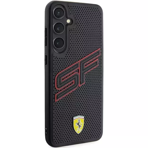 Ferrari Big SF Perforated case for Samsung Galaxy S24+ - black 10