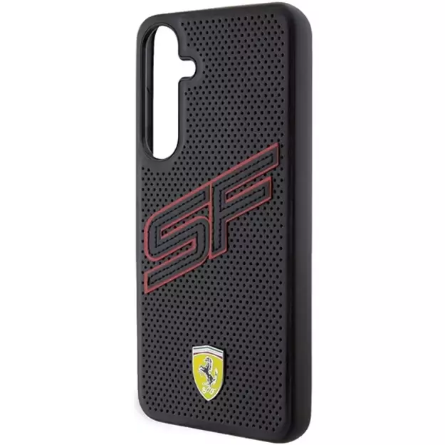 Ferrari Big SF Perforated case for Samsung Galaxy S24+ - black 12