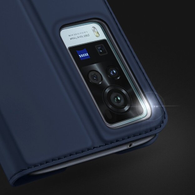 Dux Ducis Skin Pro Bookcase type case for Vivo X60 black 28