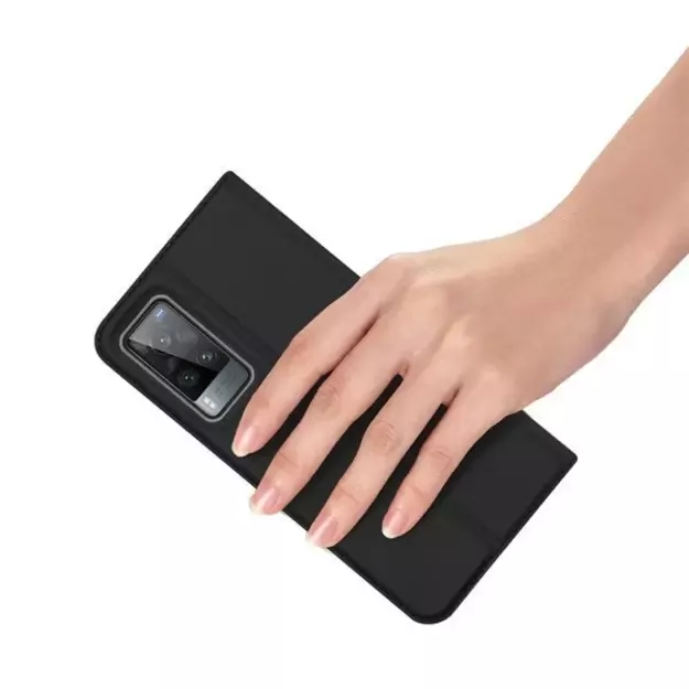 Dux Ducis Skin Pro Bookcase type case for Vivo X60 black 3