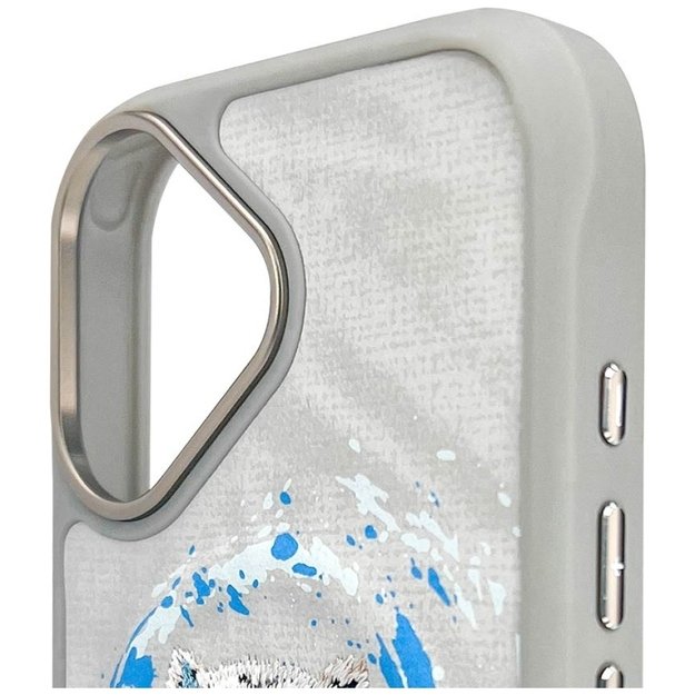 Nimmy Pantera MagSafe case for iPhone 16 - light gray 8