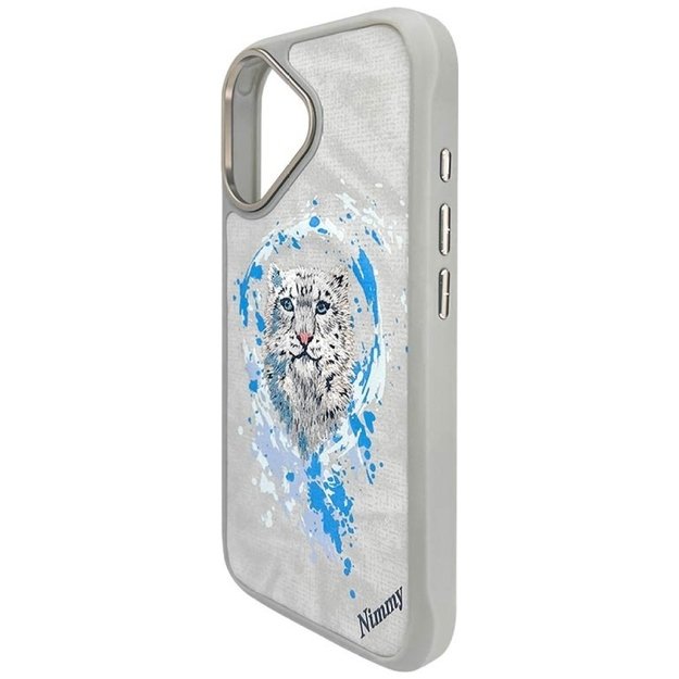 Nimmy Pantera MagSafe case for iPhone 16 - light gray 3