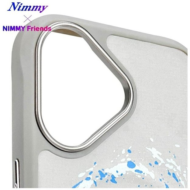 Nimmy Pantera MagSafe case for iPhone 16 - light gray 9