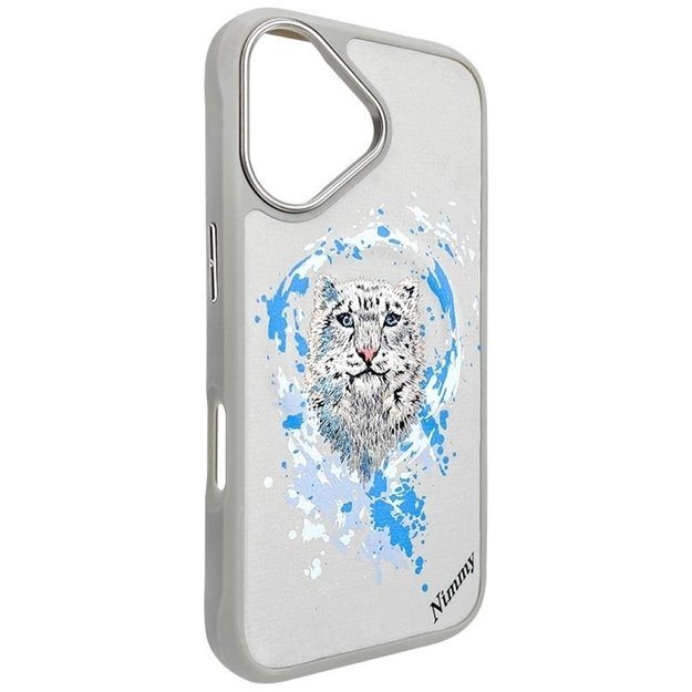 Nimmy Pantera MagSafe case for iPhone 16 - light gray 4