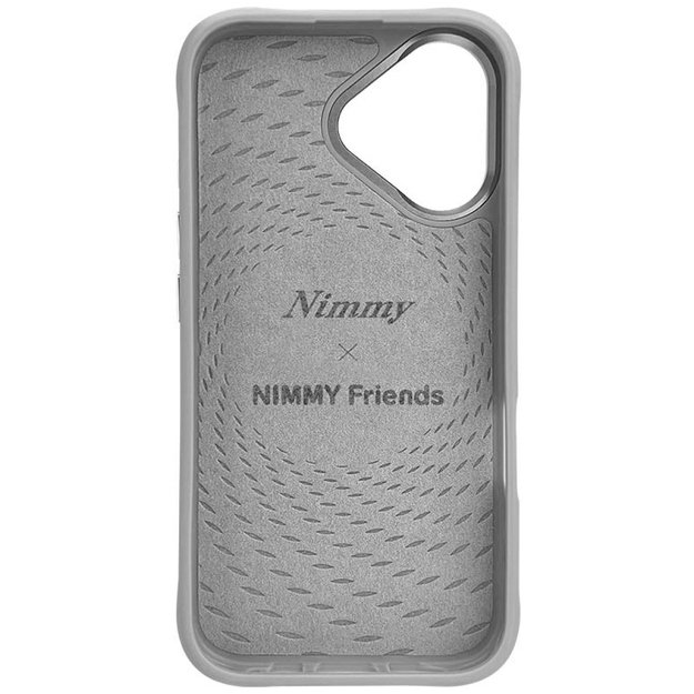 Nimmy Pantera MagSafe case for iPhone 16 - light gray 2