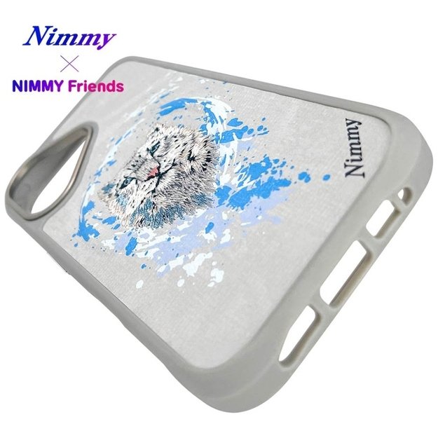 Nimmy Pantera MagSafe case for iPhone 16 - light gray 12