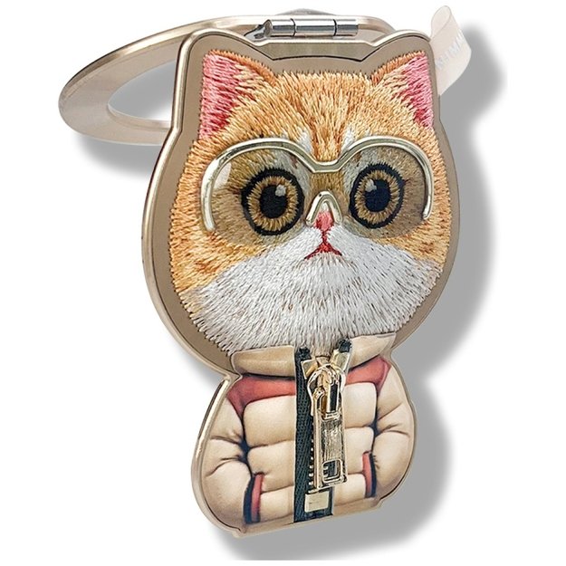 Nimmy Cool&amp Cute 2.0 Cat Magnetic Pendant - Brown 2
