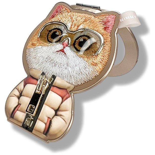 Nimmy Cool&amp Cute 2.0 Cat Magnetic Pendant - Brown 3