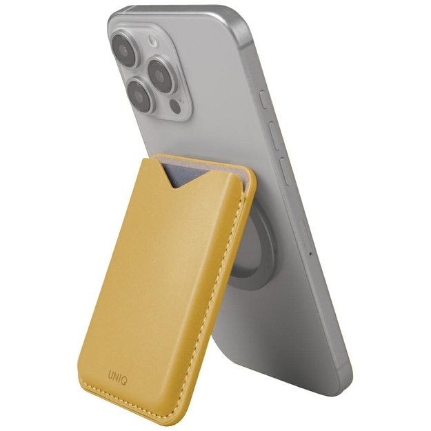 Uniq Lyden Evo Magnetic Phone Wallet - Yellow 1