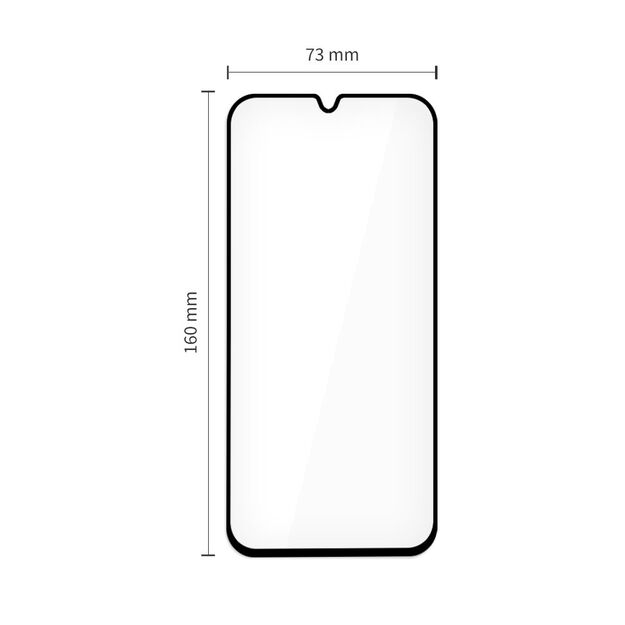 Tech-Protect Glass Fit+ 2-pack tempered glass for Samsung Galaxy A16 4G / 5G / A26 5G / A17 4G / 5G - black 1