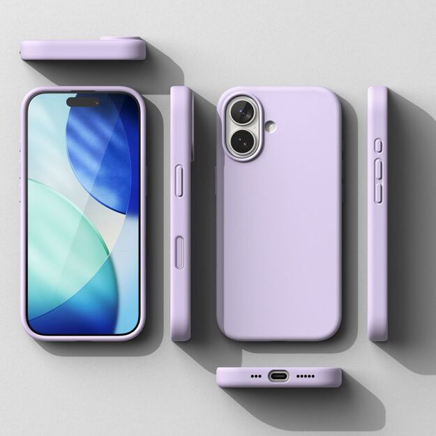 Ringke Silicone Magnetic MagSafe Case for iPhone 17 - Purple 6