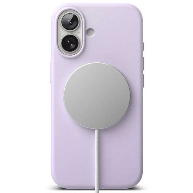 Ringke Silicone Magnetic MagSafe Case for iPhone 17 - Purple 4