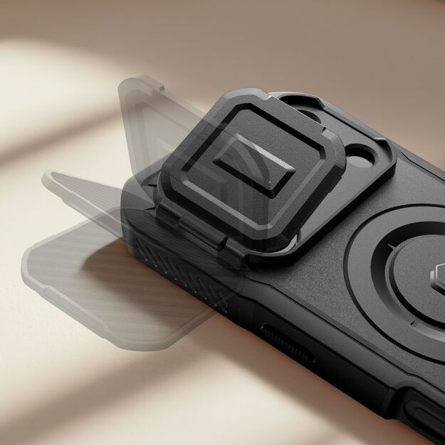Tech-Protect Kevlar MagSafe case for iPhone 17 Pro - black 1