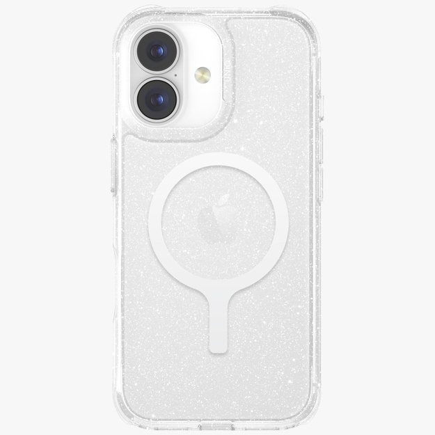 Uniq LifePro Xtreme Magclick Charging Case for iPhone 17 - Transparent-Glitter 1