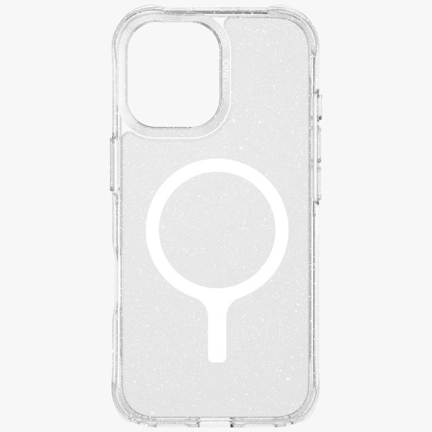 Uniq LifePro Xtreme Magclick Charging Case for iPhone 17 - Transparent-Glitter 4