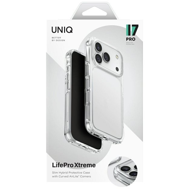 Uniq Lifepro Xtreme Case for iPhone 17 Pro - Transparent 5