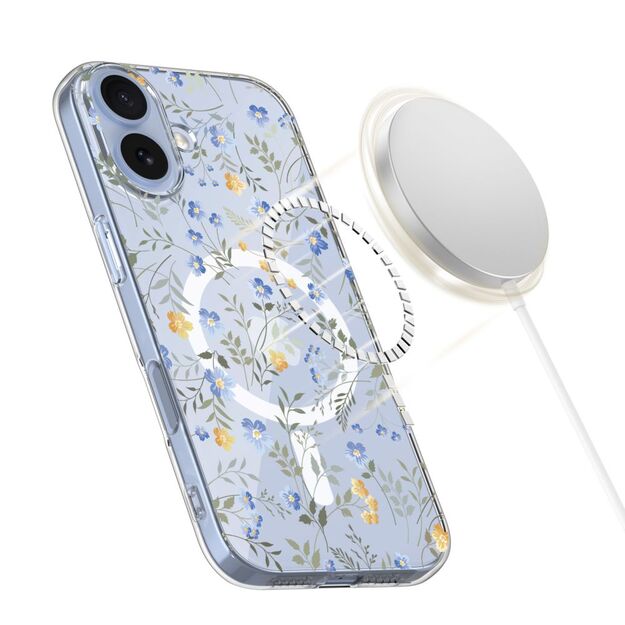 Tech-Protect FlexAir MagSafe Case for iPhone 17 - Daisies with Leaves 2