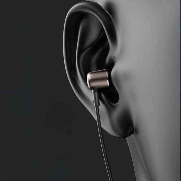 Dudao X1PROT In-Ear Wired USB-C Headphones 1.2m - Black 3
