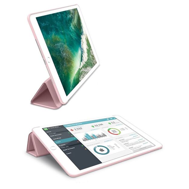 Tech-Protect SmartCase for iPad 9.7&#39 &#39  5 / 6 / 2017-2018 - pink 5