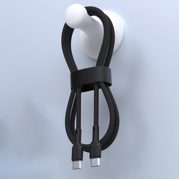 Dudao L9C Max 240W PD USB-C - USB-C 2m Cable - Black 4