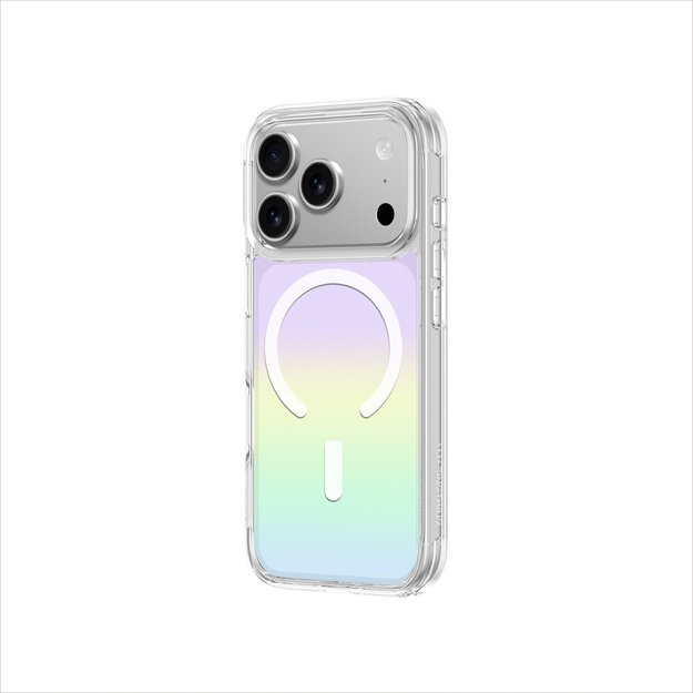 AmazingThing Minimal Mag case for iPhone 17 Pro compatible with MagSafe rainbow - multicolor 1
