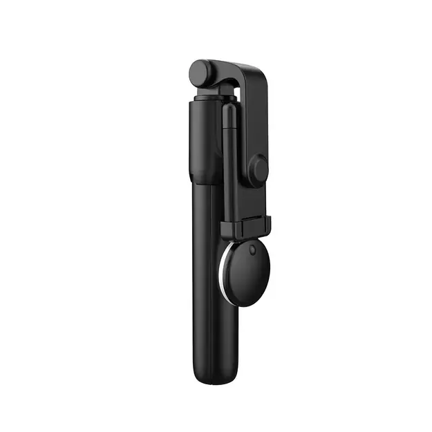 Selfie stick WR1YXS telescopic tripod 0.71m with round lamp - black 5
