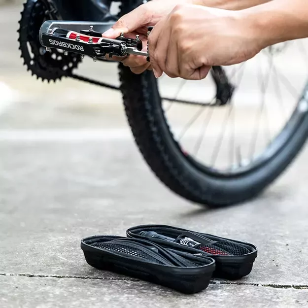 Rockbros 30990003001 bicycle bag for water bottle holder - black 8