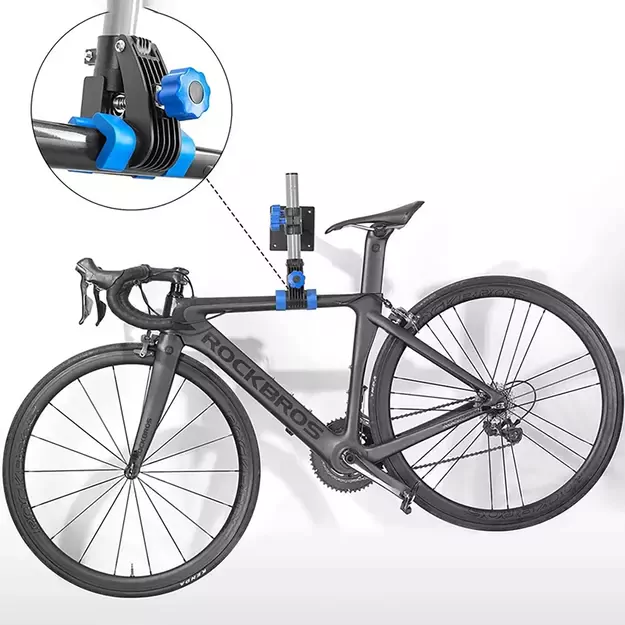 Rockbros MP-01 tabletop service stand for bicycles with knobs - black 4