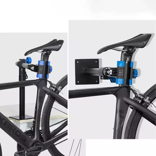 Rockbros MP-01 tabletop service stand for bicycles with knobs - black 6
