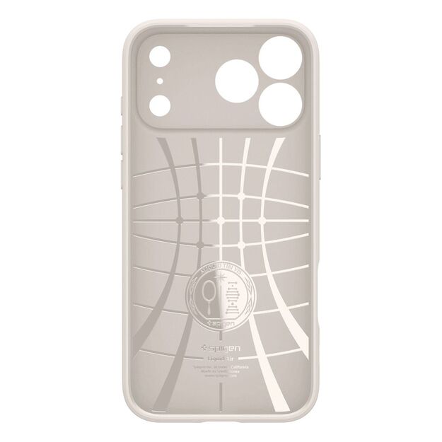 Spigen Liquid Air case for iPhone 17 Pro - titanium 2