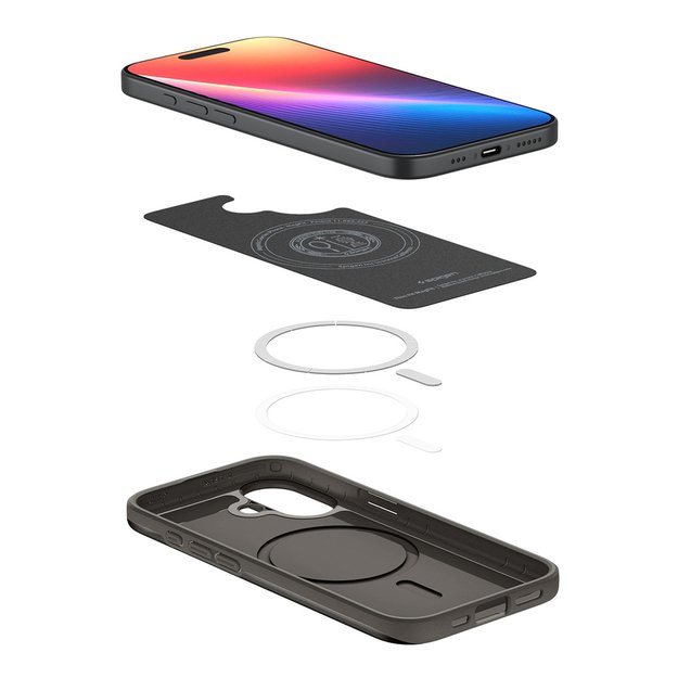 Spigen Thin Fit MagSafe Case for iPhone 17 - Gray 16