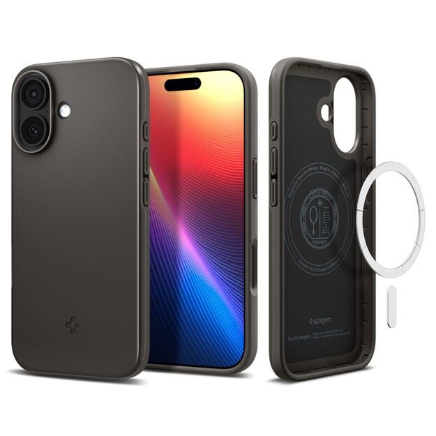 Spigen Thin Fit MagSafe Case for iPhone 17 - Gray 2