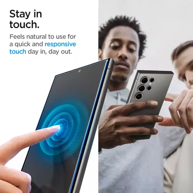 Spigen Glas.tR EZ Fit Privacy Tempered Glass for Samsung Galaxy S24 Ultra - 2 pcs. 6