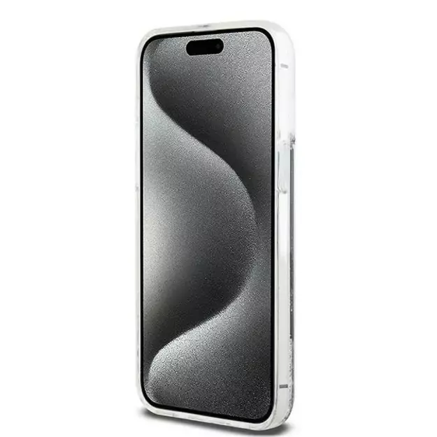 Etui DKNY Liquid Glitter Big Logo na iPhone 15 Pro Max - czarne 4
