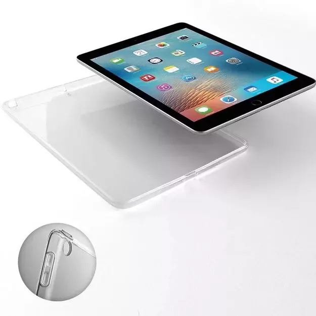 Slim Case for iPad Air 13   2024 / 12.9   2022 tablet - transparent 4