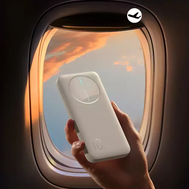 Powerbank Joyroom JR-PBF12 10000mAh 2.4A 2x USB-A 1x USB-C - white 26