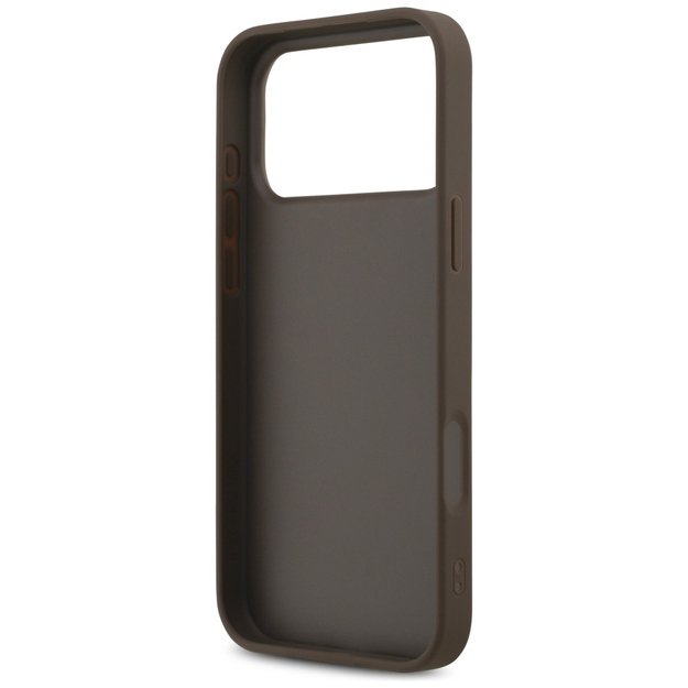 Guess 4G Classic Case for iPhone 17 Pro Max - Brown 6
