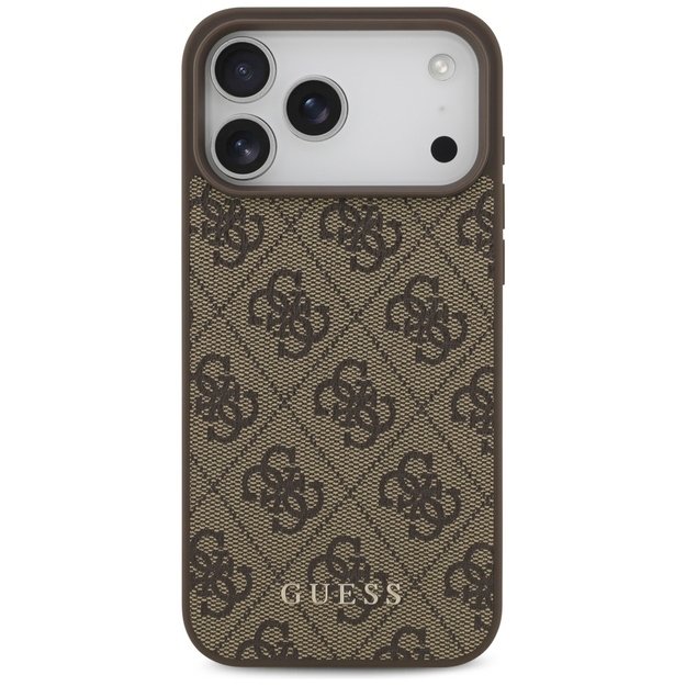 Guess 4G Classic Case for iPhone 17 Pro Max - Brown 2