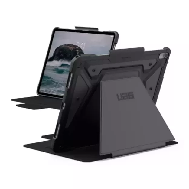 UAG Metropolis SE case for iPad Air 13&quot  2024 with Apple Pencil holder - black 1