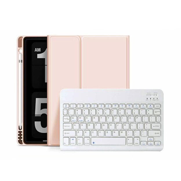 Tech-Protect SC Pen + Keyboard Case with Keyboard for iPad 10.9&quot  2022 - Pink 2