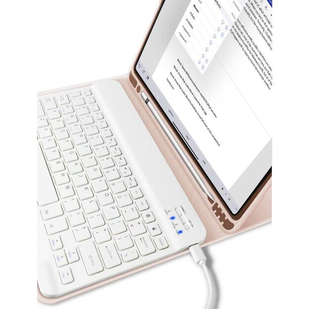 Tech-Protect SC Pen + Keyboard Case with Keyboard for iPad 10.9&quot  2022 - Pink 4