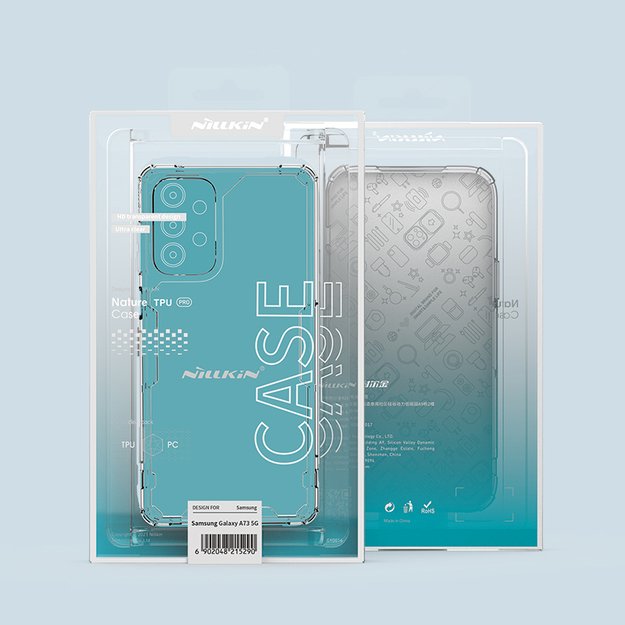 Nillkin Nature Pro case for Samsung Galaxy A73 armored cover transparent cover 22
