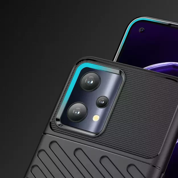 Thunder Case flexible armored cover Realme 9 Pro black 3