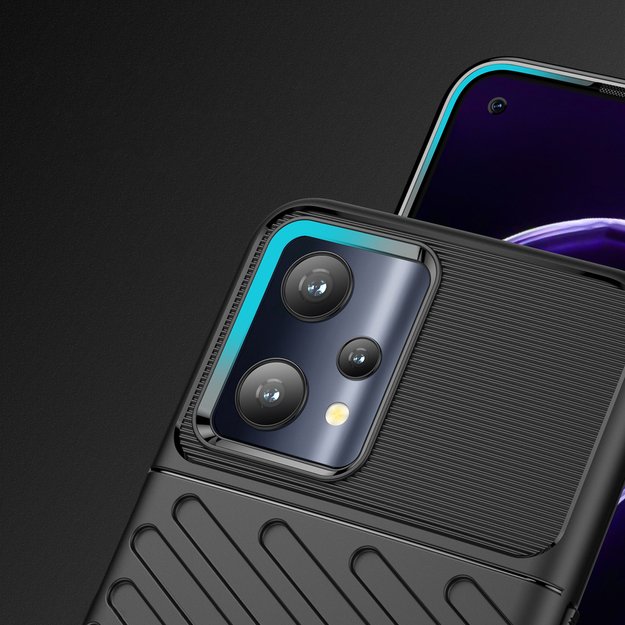 Thunder Case flexible armored cover Realme 9 Pro black 10
