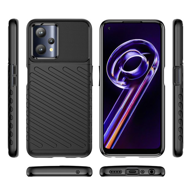 Thunder Case flexible armored cover Realme 9 Pro black 14