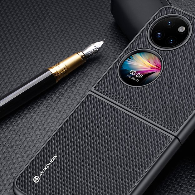 Dux Ducis Fino case is made of nylon material Huawei P50 Pocket blue 23